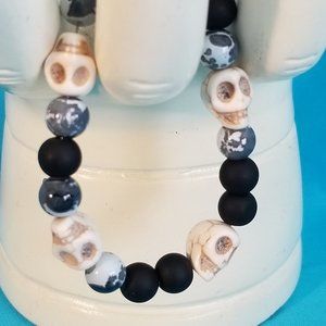 Skull stone beaded Bracelet